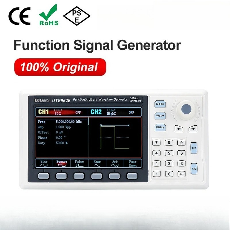 Function Arbitrary Waveform Generator - Generator sygnałów funkcyjnych UTG932E UTG962E 30Mhz