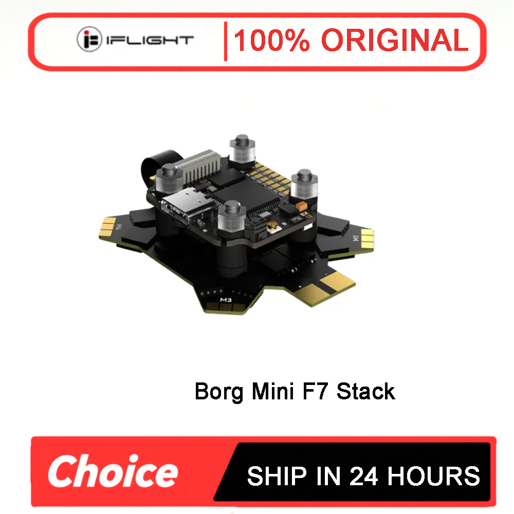Fpv Flight Controller F7 Stack 60A - Zestaw Borg Mini F7 Stack z