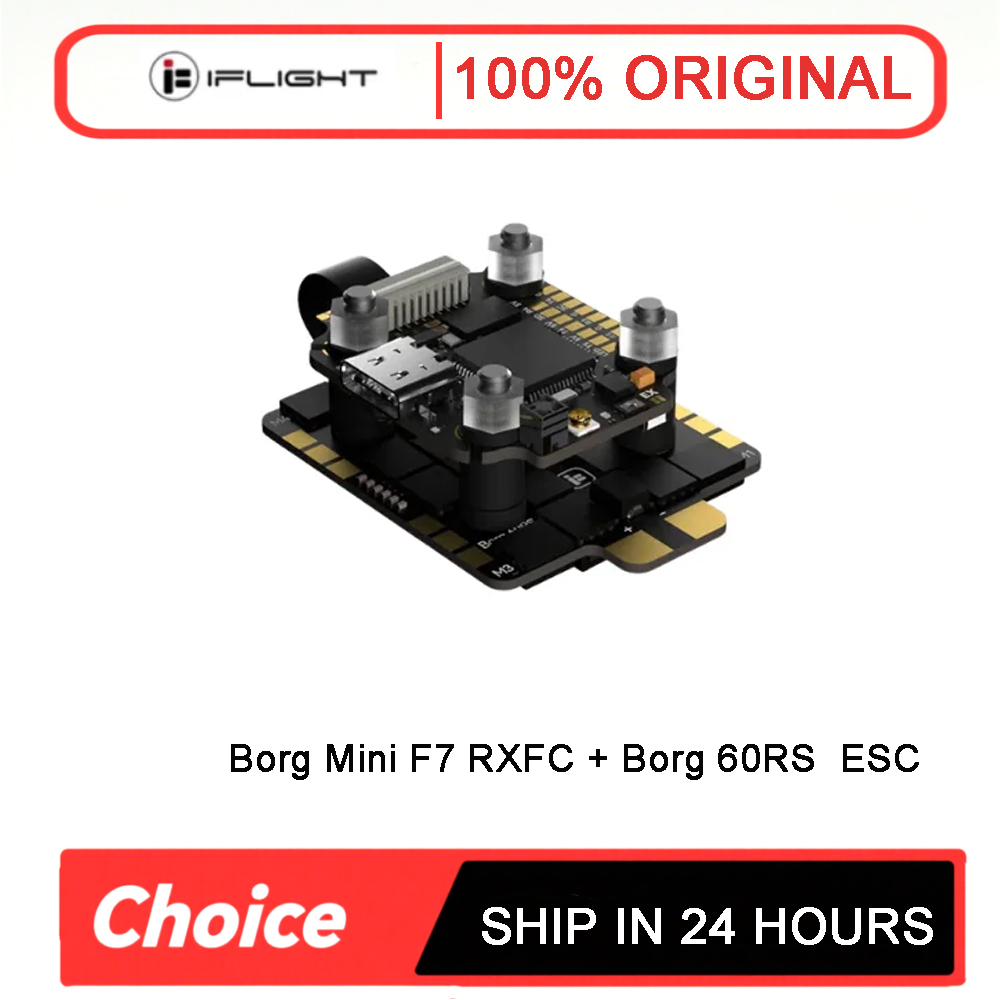 Fpv Flight Controller F7 Stack 60A - Zestaw Borg Mini F7 Stack z