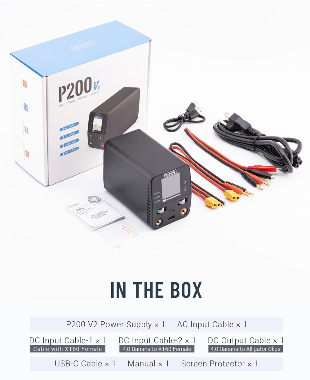 ToolkitRC P200 V2 zasilacz 30V – Programmable Dc Power Supply 30V 10A recenzja i cena