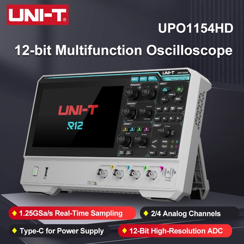 Oscyloskop UNI-T UPO1154HD UPO – Signal Generator Spectrum Analyzer recenzja i cena