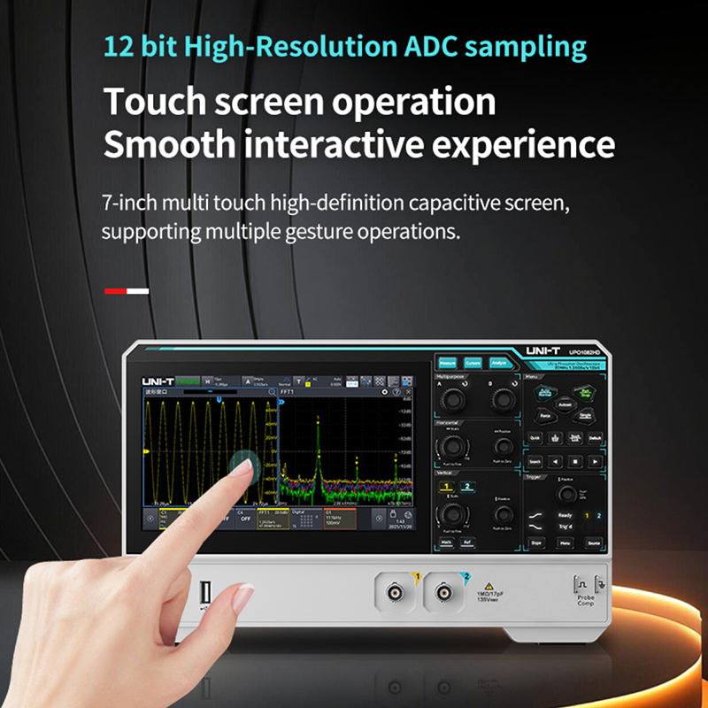Oscyloskop UNI-T UPO1154HD UPO – Signal Generator Spectrum Analyzer recenzja i cena